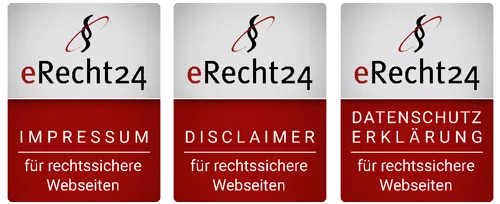 eRecht24 - Siegel für rechtssichere Websites